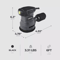Master Mechanic Random Orbital Sander With Dust Collection Coarse Grit Includes Sandppaer 3