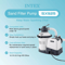 Intex Krystal Clear Sand Filter Pump For 4400 Gal Above Ground Pools Flow Rate With Timer Hydro A 8