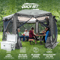 CLAM QuickSet Pavilion Foot Portable Outdoor Canopy Shelter PopUp Tent For Camping Picnics Events 2