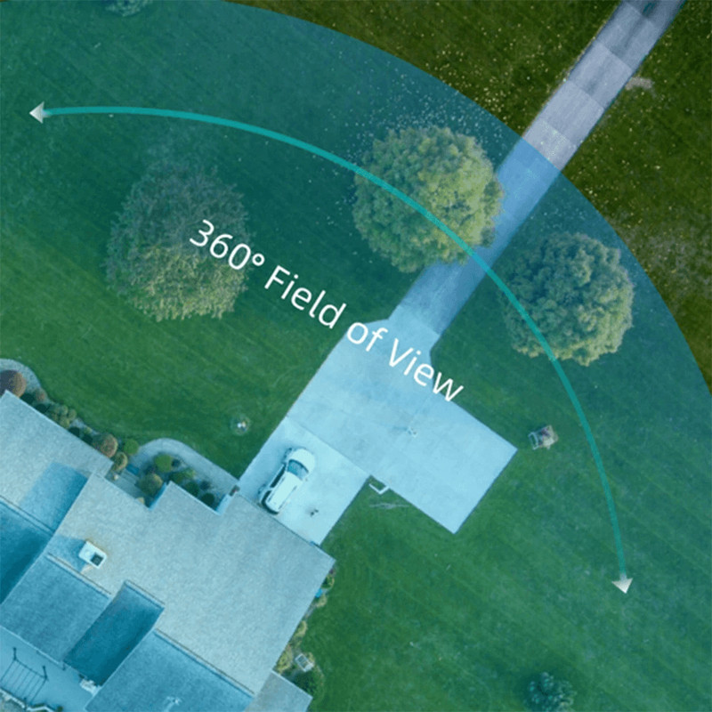 Wireless Solar Home Security Cameras 2K HD Dome With WiFi Motion Alarm Night Vision 6