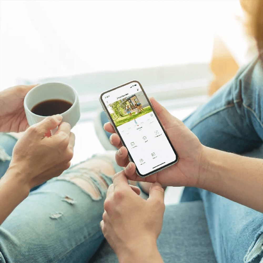 Wireless Solar Home Security Cameras 2K HD Dome With WiFi Motion Alarm Night Vision 4