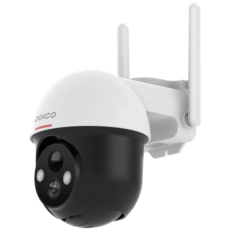 Wireless Solar Home Security Cameras 2K HD Dome With WiFi Motion Alarm Night Vision 2