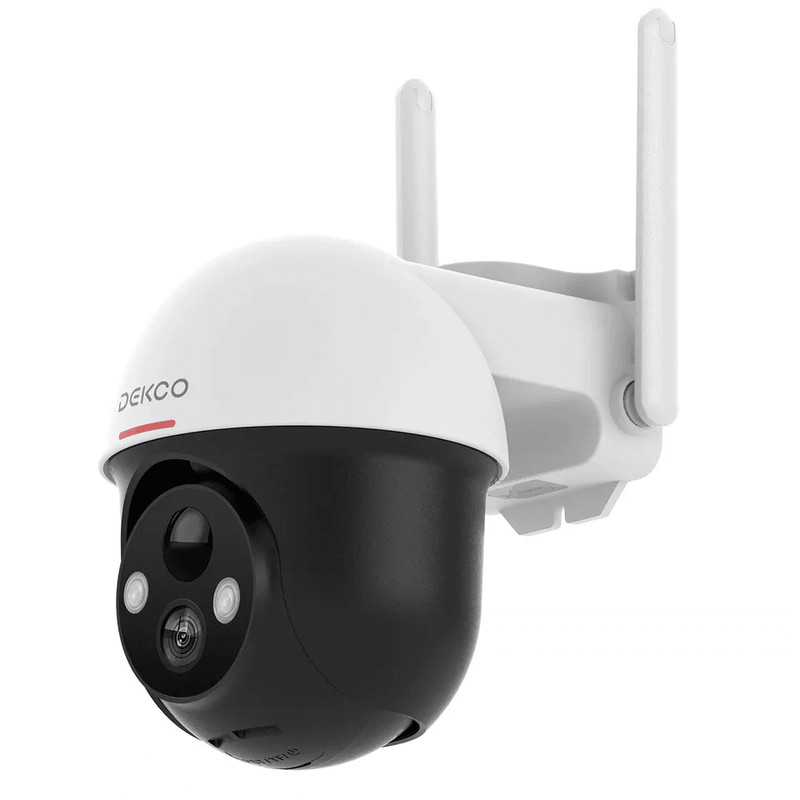 Wireless Solar Home Security Cameras 2K HD Dome With WiFi Motion Alarm Night Vision 2