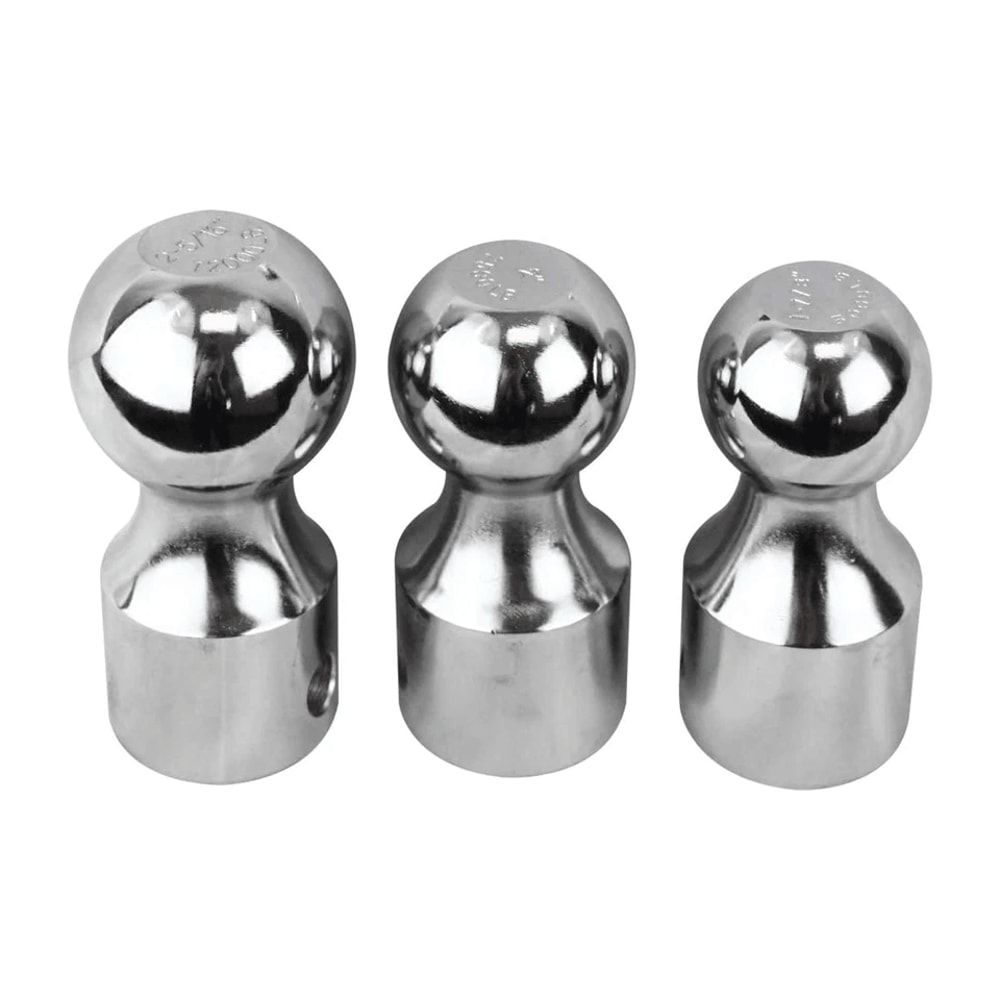 HD Drop Uriah Products Adjustable Aluminum Hitch Mount Interchangeable Balls High Capacity Fits Rec 10