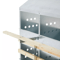 Brower Galvanized Steel 10 Hole Poultry Nest Box Fits Chickens Durable Brooding Solution 3
