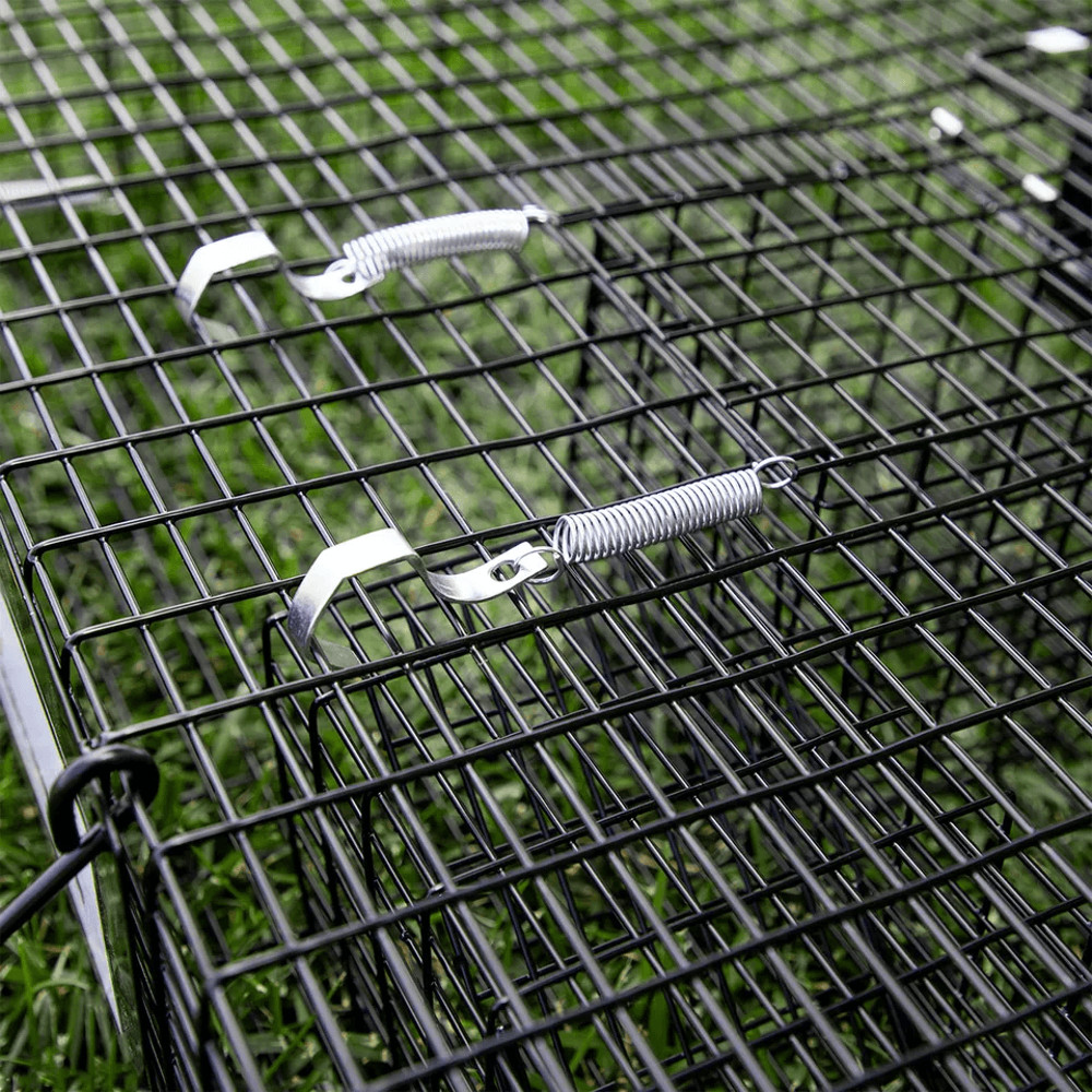 Rugged Ranch RATTR Ratinator Live Rat MultiCatch Animal Metal 2 Door Trap Cage Humane IndoorOutdoo 6