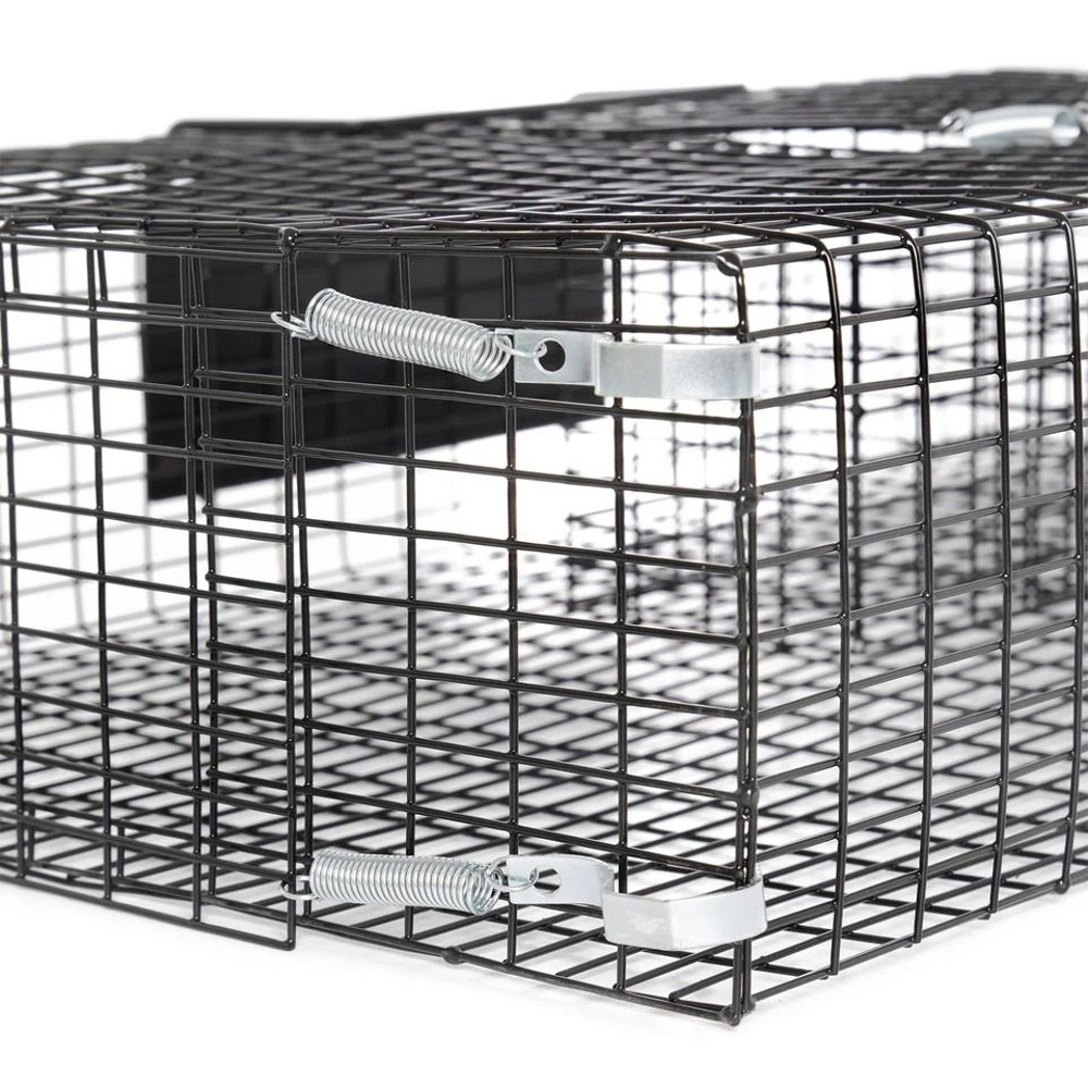 Rugged Ranch RATTR Ratinator Live Rat MultiCatch Animal Metal 2 Door Trap Cage Humane IndoorOutdoo 1