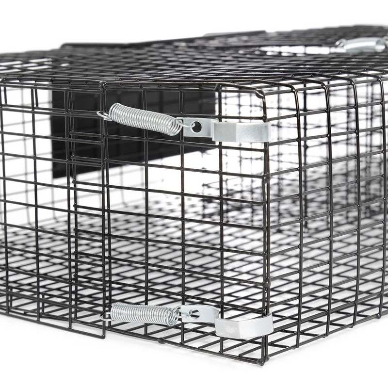 Rugged Ranch RATTR Ratinator Live Rat MultiCatch Animal Metal 2 Door Trap Cage Humane IndoorOutdoo 1