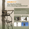 Muddy Skybox Deluxe Hunting Ladderstand 1 Person Climbing Tree Stand With Adjustable Shooting Rail 1