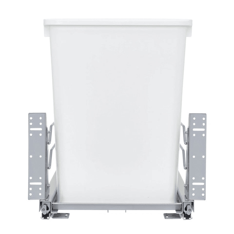 HeavyDuty RevAShelf Double Pullout Trash Cans With SoftClose Dual Quart Waste Containers For Cabine 6
