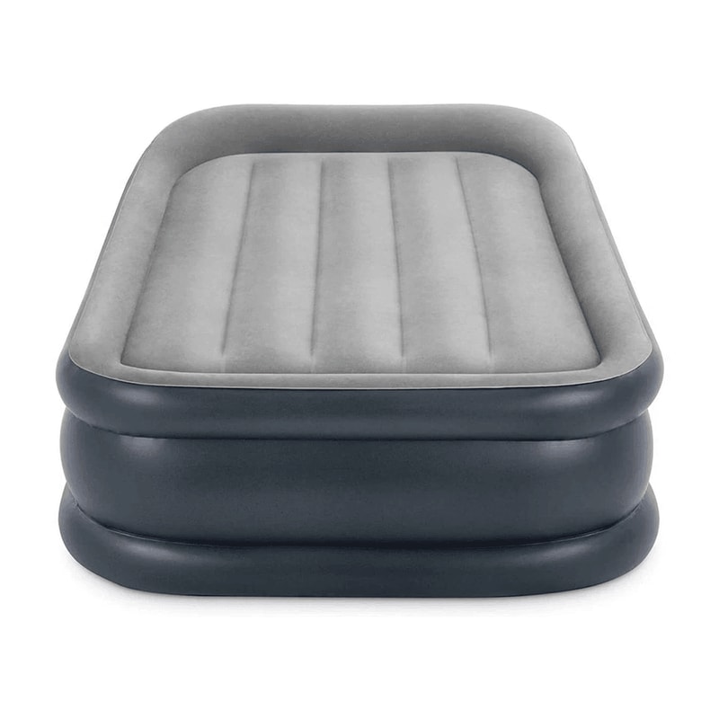 Intex Dura Beam Deluxe Pillow Bed With BuiltIn Pump Twin 165 Raised Air Mattress For Camping Gues 6