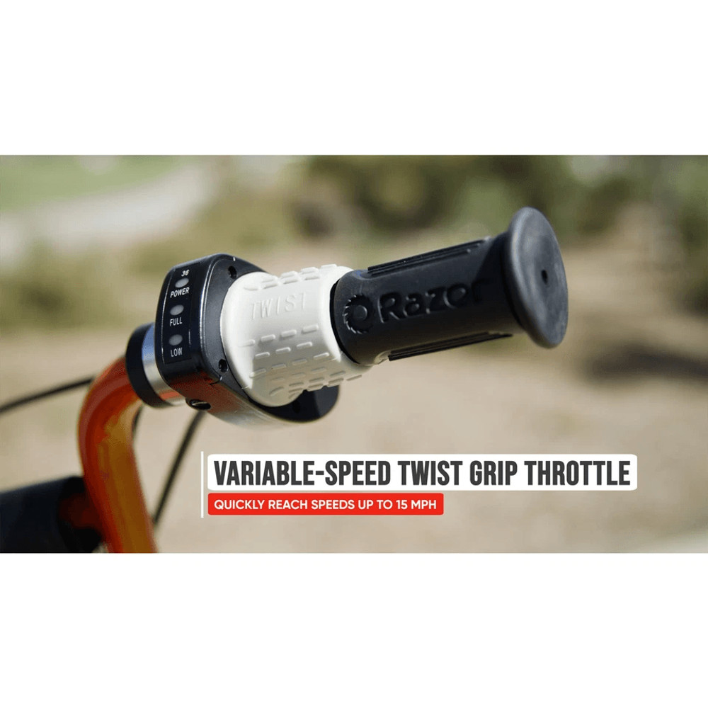 Razor MX500 Red Dirt Rocket HighTorque Electric Motorcycle Dirt Bike For Adults 650W Motor 15 MPH 3