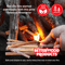 Better Wood Products Fatwood All Natural Fire Logs Eco Friendly Wood Fire Starter For Fireplace Cam 2