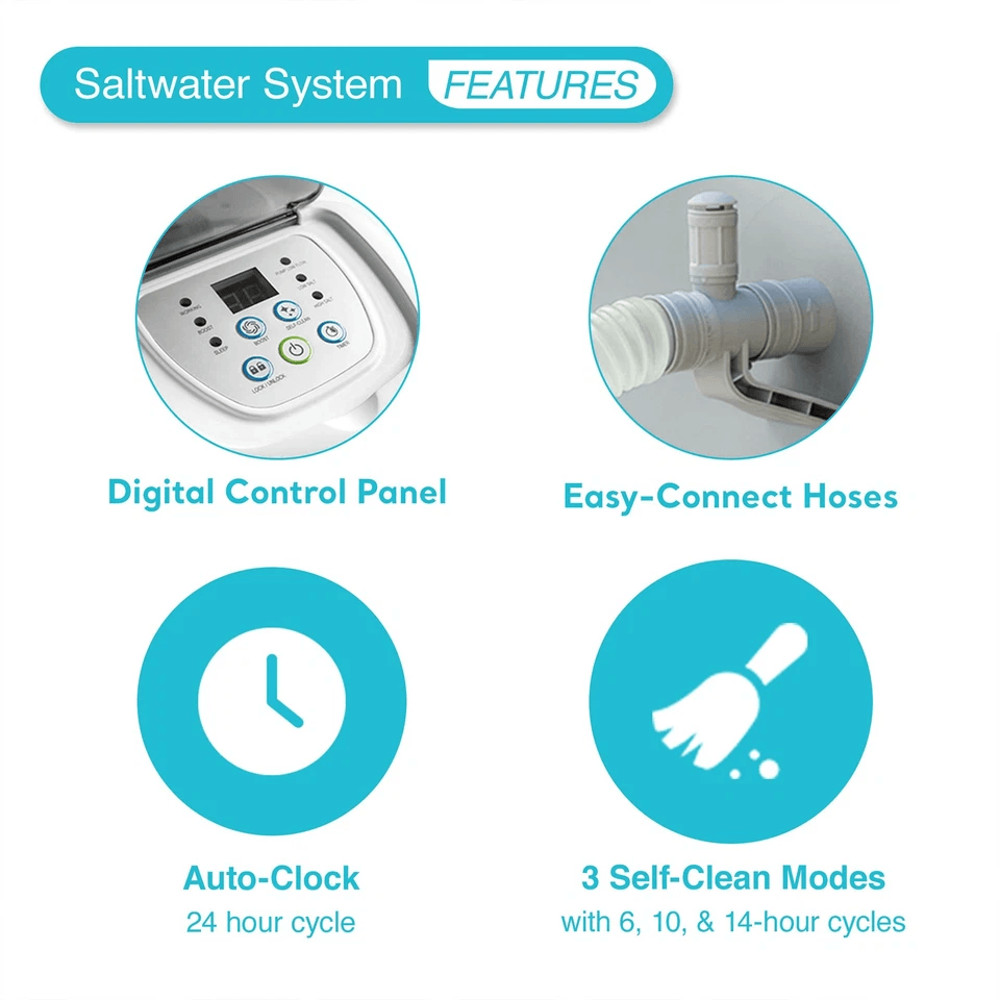 Intex Krystal Clear Saltwater Pool Chlorine System For Above Ground Pools LowMaintenance ECOFriendl 3