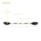 Lightweight Aluminum Double Oar Inflatable Kayak Paddle Black Collapsible Adjustable Durable 2