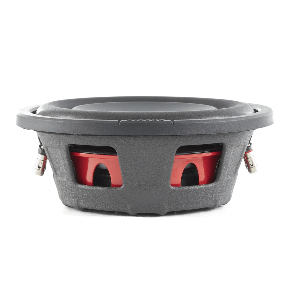 MB Quart Shallow Slim DVC Ohm Car Sub Single Speaker LowProfile Subwoofer With Deep Bass Durable B