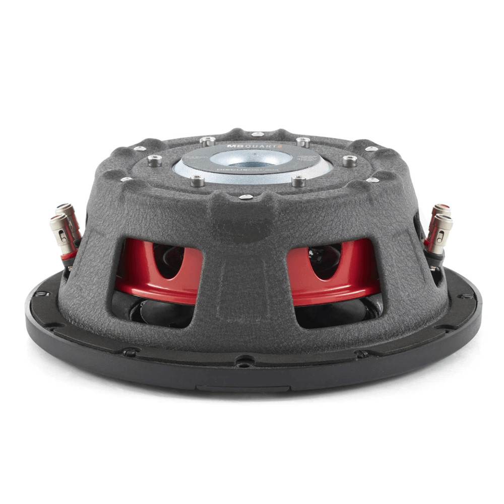 MB Quart Shallow Slim DVC Ohm Car Sub Single Speaker LowProfile Subwoofer With Deep Bass Durable B