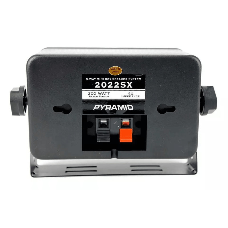 PYRAMID Car Audio Mini Box CarInside Home Speakers Portable Sound System With Bass Reflex Cabinets 2