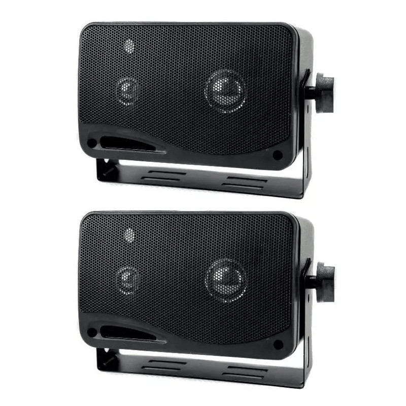 PYRAMID Car Audio Mini Box CarInside Home Speakers Portable Sound System With Bass Reflex Cabinets 0