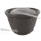 Suncast Resin Wicker Garden Water Hose Caddy Storage Holder Pot Java Outdoor Decorative Hose Organi 0