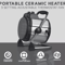 Geneva Industrial Portable Ceramic Heater With Setting Adjustable Thermostat Fan Compact Electric S 1