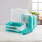 Stackable Divided Plastic Storage Containers With Lids Ideal For Crafting Hardware And Home Organiz 1