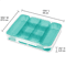 Stackable Divided Plastic Storage Containers With Lids Ideal For Crafting Hardware And Home Organiz 3
