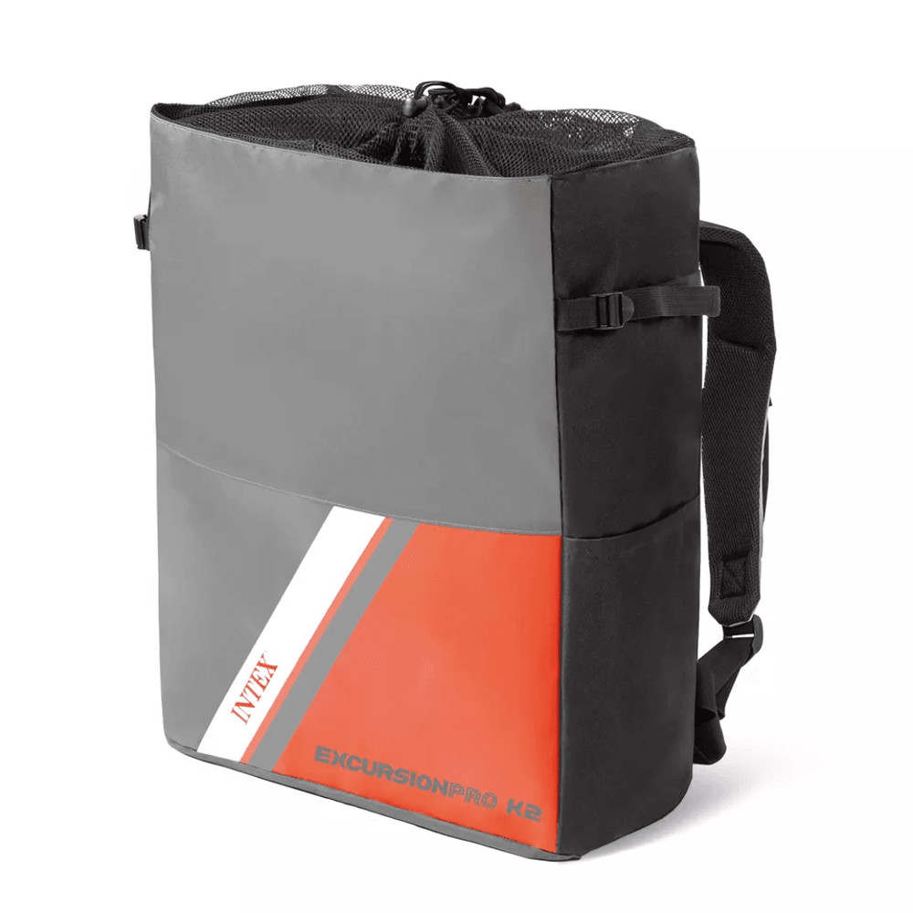 Intex Excursion Pro K1 Inflatable Fishing Kayak Vinyl Kayak With Oar Pump Lightweight Portable And 1