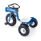 Tricam Blue Tractor Tricycle Steel Toddler Bike Kids RideOn Pedal Toy With Adjustable Seat Pneumati 0