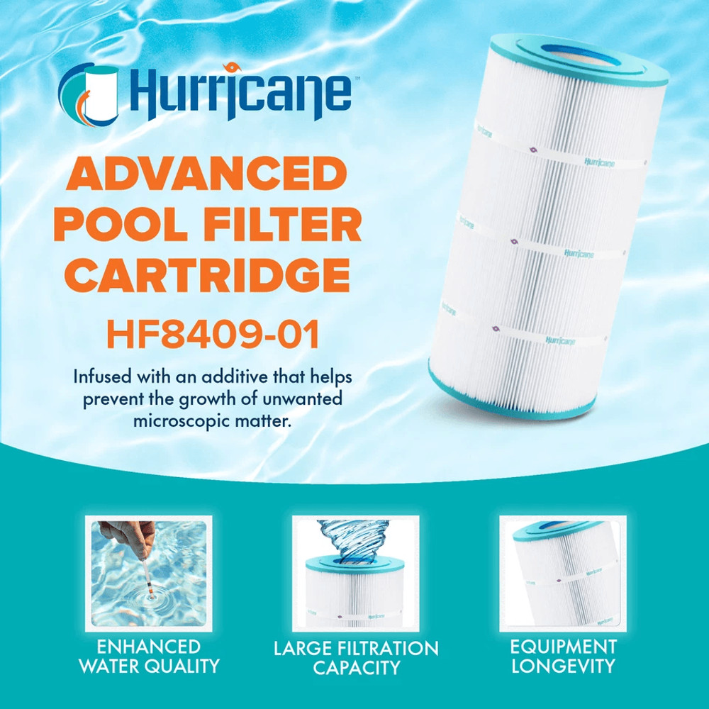 Hurricane Replacement Spa Filter Cartridge Unicel Hayward ProClean Hot Tub Pool Catridge Fliter 6