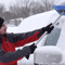 Snow Joe Windshield Ice Scraper Car Window Snow Removal Broom Winter Tool With Telescoping Pole Foa 1