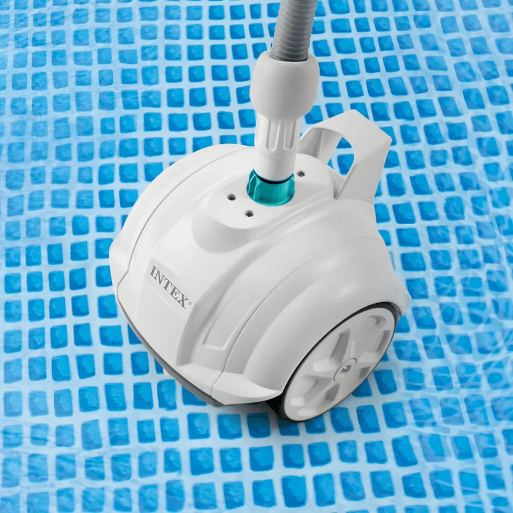 Intex Above Ground Swimming Pool Automatic Vacuum Cleaner With Hose Fittings Compact SuctionSide P 1