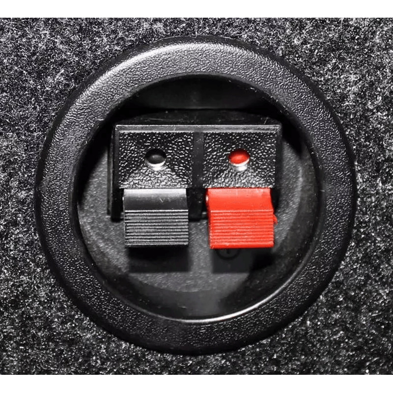 HIFONICS Car Audio Subwoofer Speaker 2 Pack With QPower Dual 12 Ported Subwoofer Enclosure For Deep 1