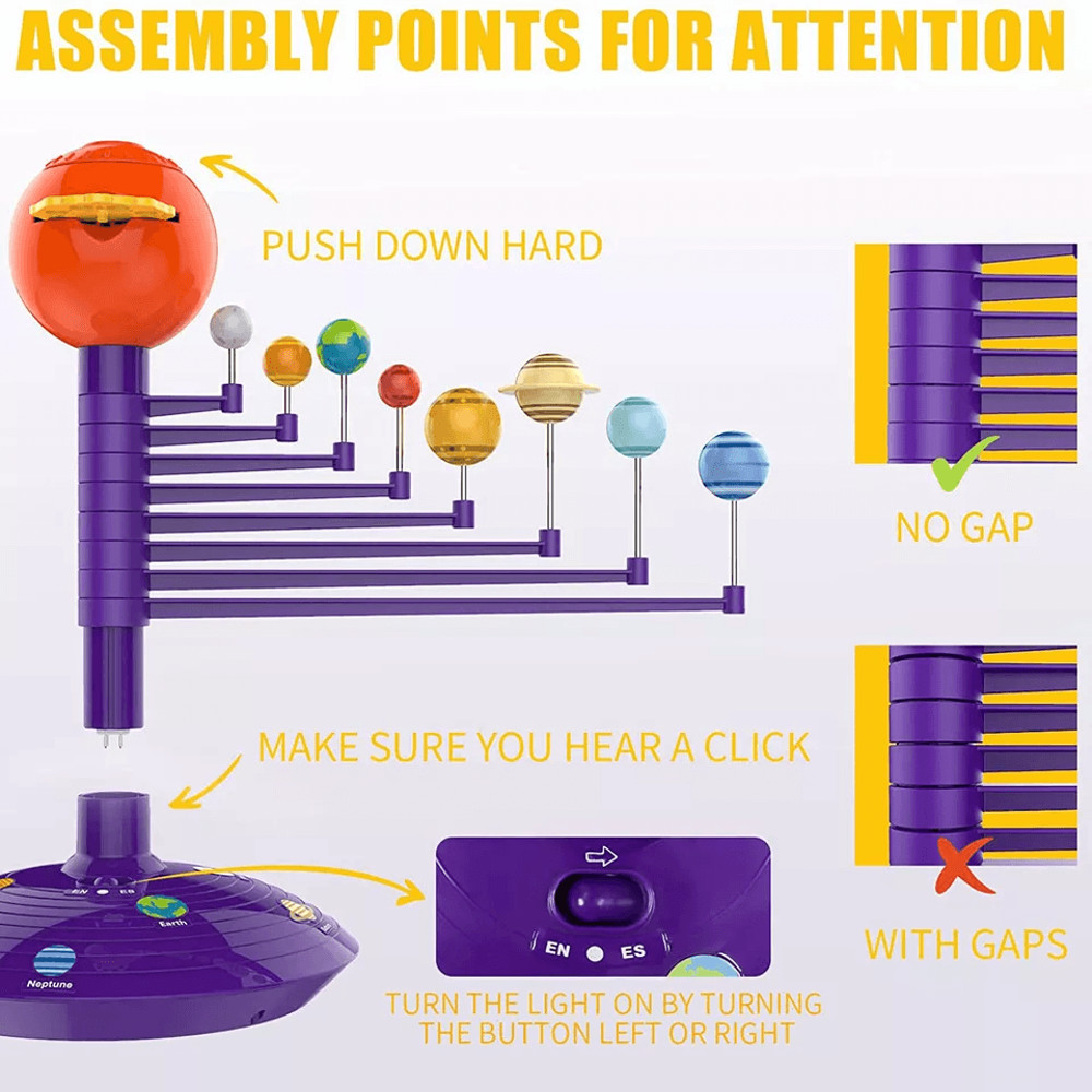 Science Can Solar System Planetary Electronic Projector With Viewing Discs Educational Space Toy Wi 1