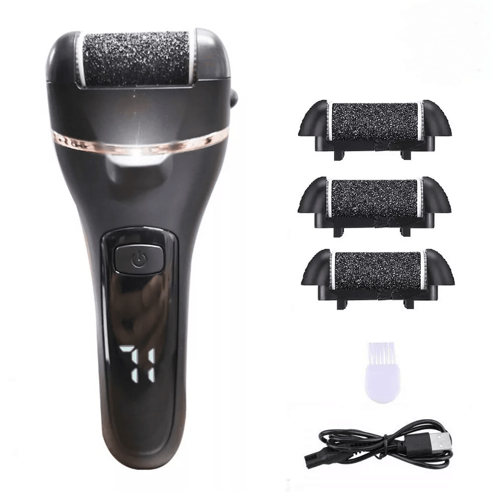 Professional Electric Foot Grinder File ELMCHEE Callus Dead Skin Remover Pedicure Tool With 3 Rol 9