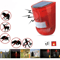 Solar Alarm LED Light Outdoor Wireless Motion Sensor Detector With 110dB Siren And Flashing Strobe 0