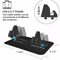Universal Car Dashboard AntiSlip Rubber Mat Mount Holder Pad Stand For Mobile Phone GPS 4