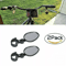 Adjustable Mountain Bike Glass Mirrors  360 Rotating Rearview For Hybrid MTB Recumbent  Urban Bicyc 0