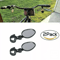 Adjustable Mountain Bike Glass Mirrors 360 Rotating Rearview For Hybrid MTB Recumbent Urban Bicyc 0