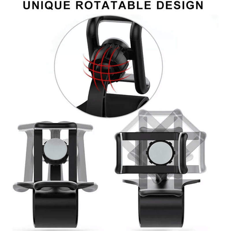 Universal Car Phone Mount Holder HUD Dashboard Vent Clip Stand For GPS Smartphones 1