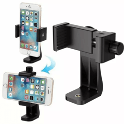 universal smartphone holder tripod adapter – 360° rotating cell phone bracket mount clip for selfie stick & tripod