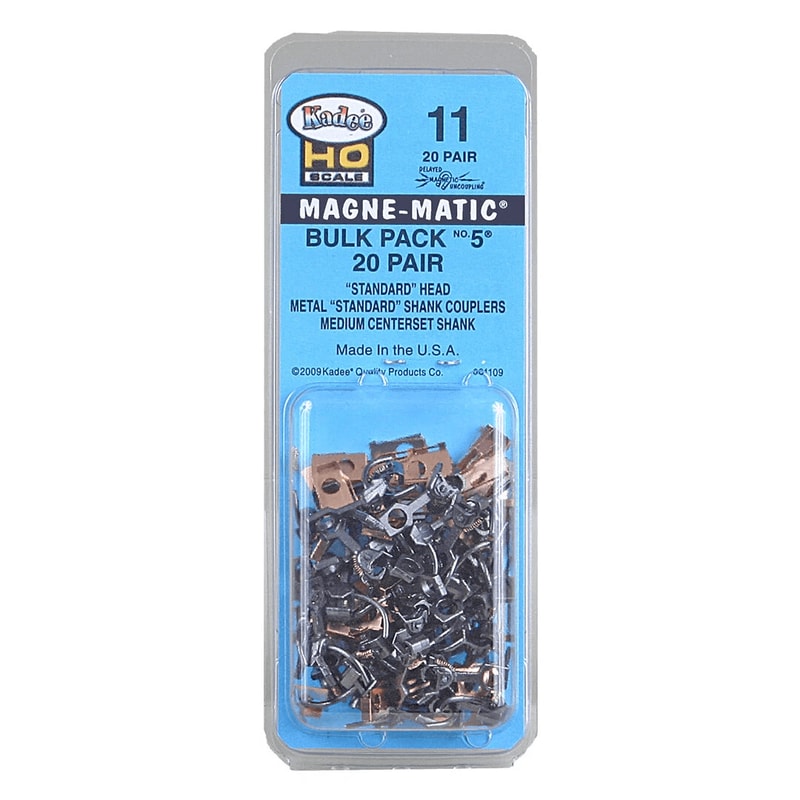 Scale Bulk Pack Metal Couplers With Medium Centerset Shank 0