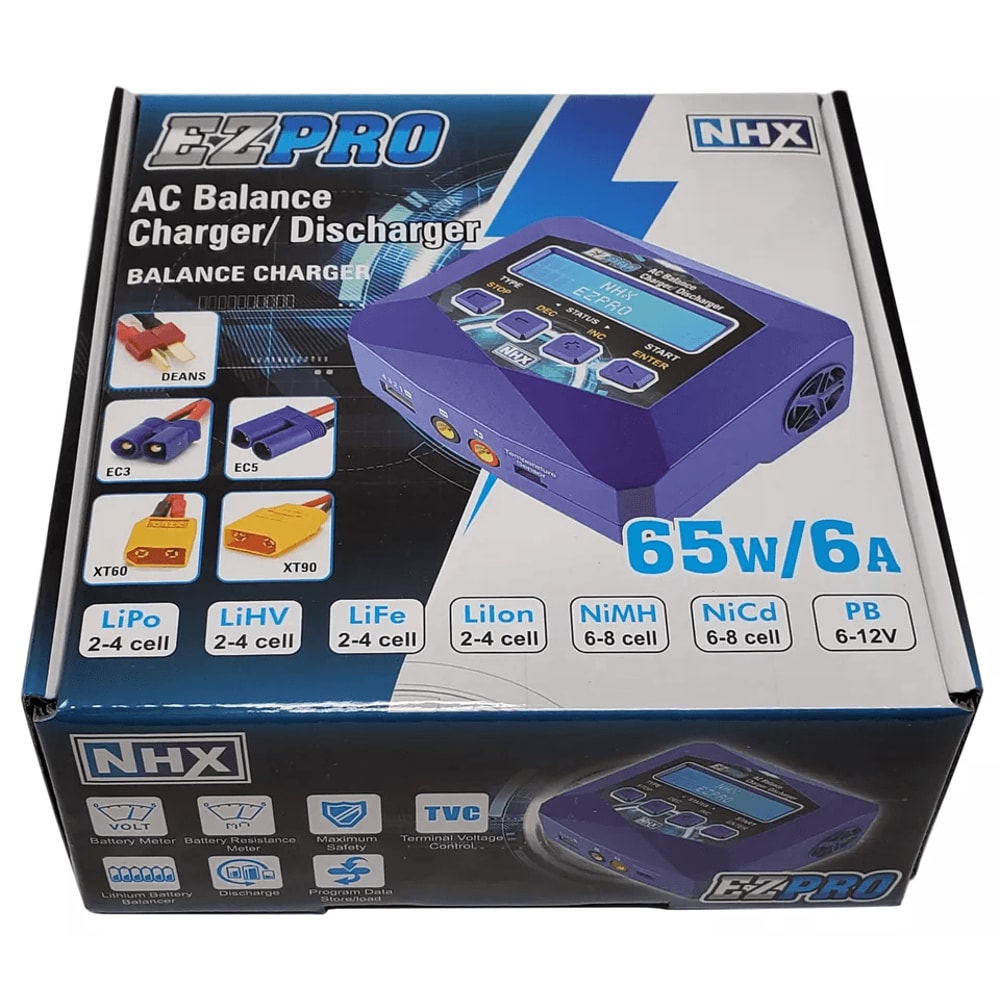 65W Multi Chemistry AC Charger For 24S LiPoLiFeNIMH Batteries 2