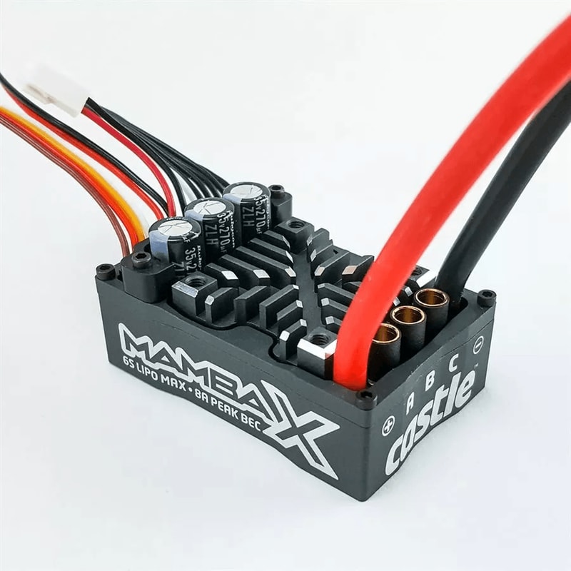 Castle Creations Mamba X 110 Sensored 252V Waterproof ESC HighPerformance Brushless Speed Controll 1