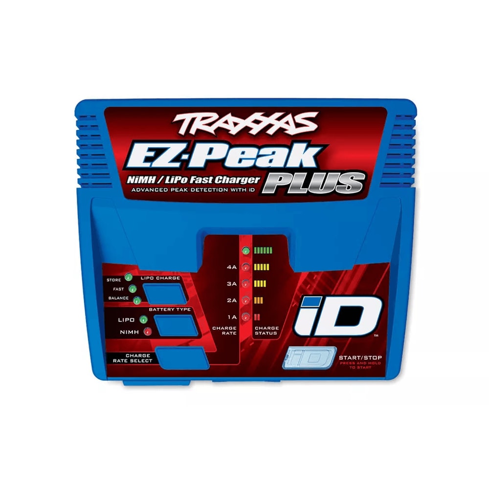 Traxxas EZPeak Plus Fast Charger With ID 7600mAh 2S 74V 25C LiPo Battery 4A Quick Charge For RC V 1