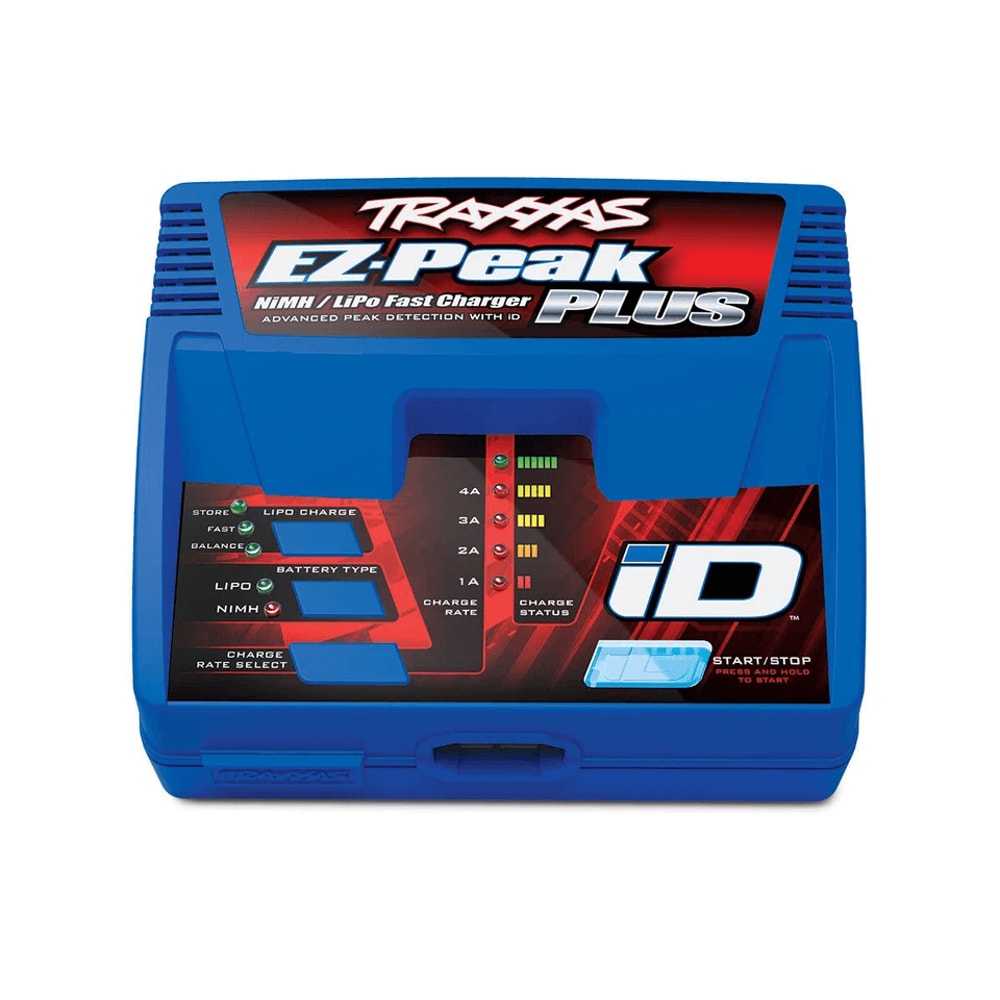 Traxxas EZPeak Plus Fast Charger With ID 7600mAh 2S 74V 25C LiPo Battery 4A Quick Charge For RC V 3