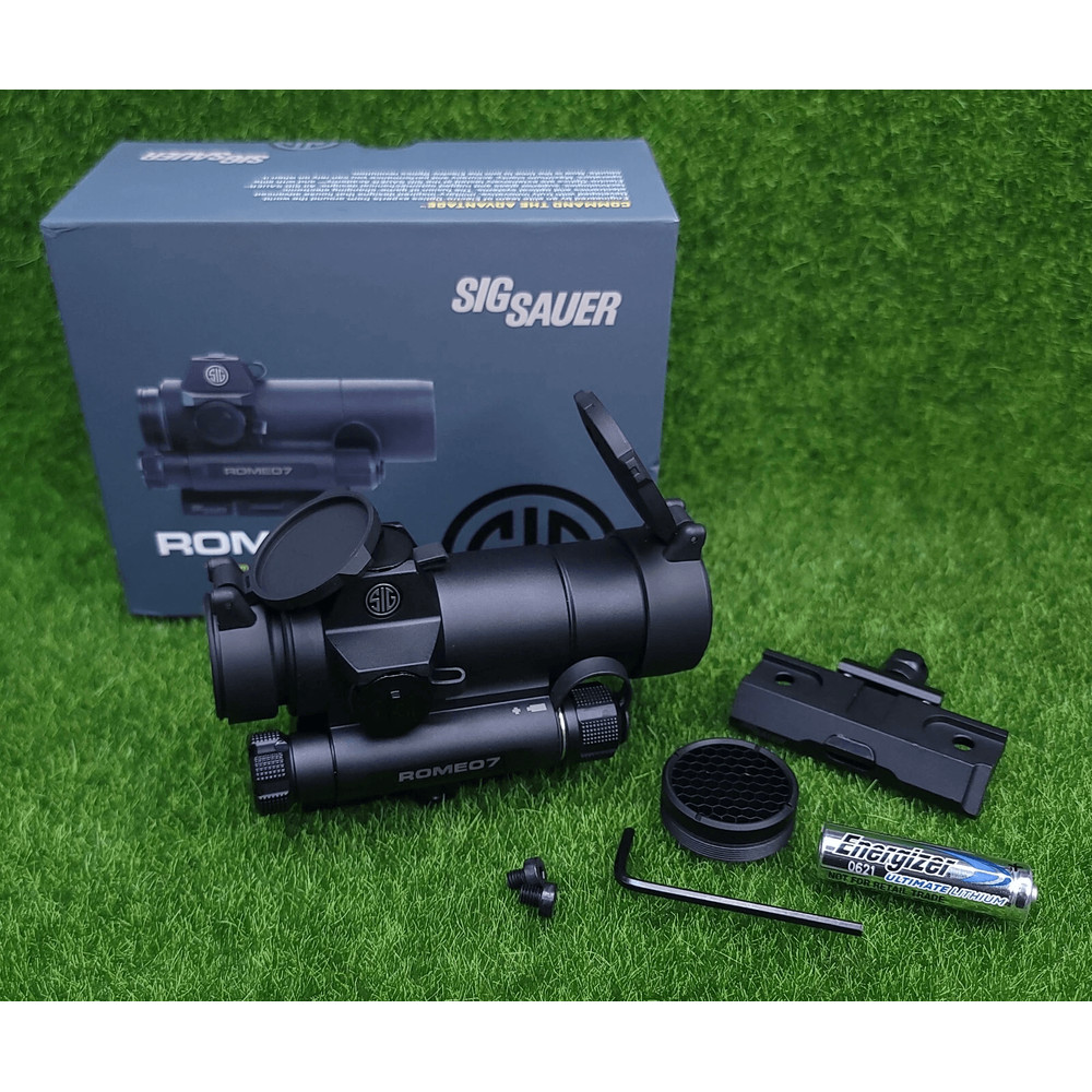 Sig Sauer ROMEO7 1x30mm Red Dot Sight  2 MOA Reticle MOTAC Waterproof  SOR71001 0