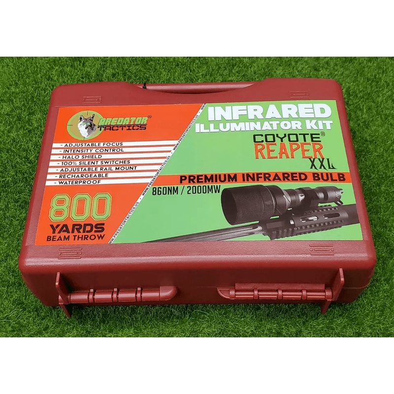 Predator Tactics Coyote Reaper XXL InfraRed Illuminator Light Kit 850nm Night Vision IR Flashlight 1
