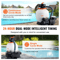 Sand Filter System For Above Ground Pools With 34HP Pump 3000GPH Flow 6Way Valve 2