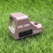 Holosun Classic Open Reflex Red Dot Sight 6 MOA Dot FDE HS407K X2 Durable Subcompact Optic For Con 4